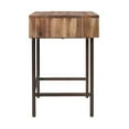 thumbnail image 3 of TOV Furniture Bushwick 31.8" H Bois de Transition Mini Bureau en Brun Foncé, 3 of 6