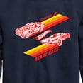thumbnail image 3 of Hot Wheels - Valentine's You Make My Heart Race - Toddler And Youth Crewneck Fleece Sweatshirt, 3 of 5