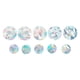 thumbnail image 3 of Rainbow Window Mirror Stickers, Window Clings para Bird Strikes Anti Collision Window Calcomanías para Party Office Study Room Glass Window Stickers 10 piezas redondas perfecl Se aferra a la ventana, 3 of 8
