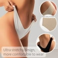 thumbnail image 2 of 6 Pack Sexy G-String Thongs for Women T-back No Show Seamless Low Rise Hipster Underwear, 2 of 6