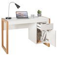 thumbnail image 4 of Computer Desk PC Laptop Table Working Station W/ Storage Drawer & Cabinet, 4 of 6