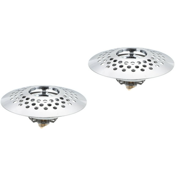 OUNONA 2pcs Bathtub Drain Stoppers Bathroom Shower Tub Stopper Hair Drain Catcher Bathroom Drain Stopper