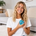 thumbnail image 6 of Donut Fidget Toy Blue Slow Rising Stretchable Oil Filled Stress Relief Fidget Sensory Toy for Kids Adults Desk Stress Relief, 6 of 6