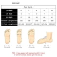 thumbnail image 7 of Sandals for Women/Girls Soft Plush Furry Cozy Bedroom Slippers with Arch Support Purple 6, 7 of 7