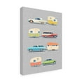 thumbnail image 2 of James Theodore 'Vintage Cars and Campers No 1' Canvas Art, 2 of 3