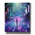 thumbnail image 1 of Epic Graffiti 'Neon Zone' by Cameron Gray Giclee Canvas Wall Art, 26"x30", 1 of 2