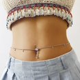 thumbnail image 5 of YSABOXY 1pcs Waist Chain Unique Stylish and Fashionable with A Belly Button Rings New D0, 5 of 5