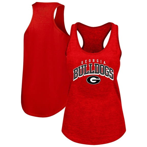 Women's Fanatics Red Georgia Bulldogs Plus Size Arch Tank Top