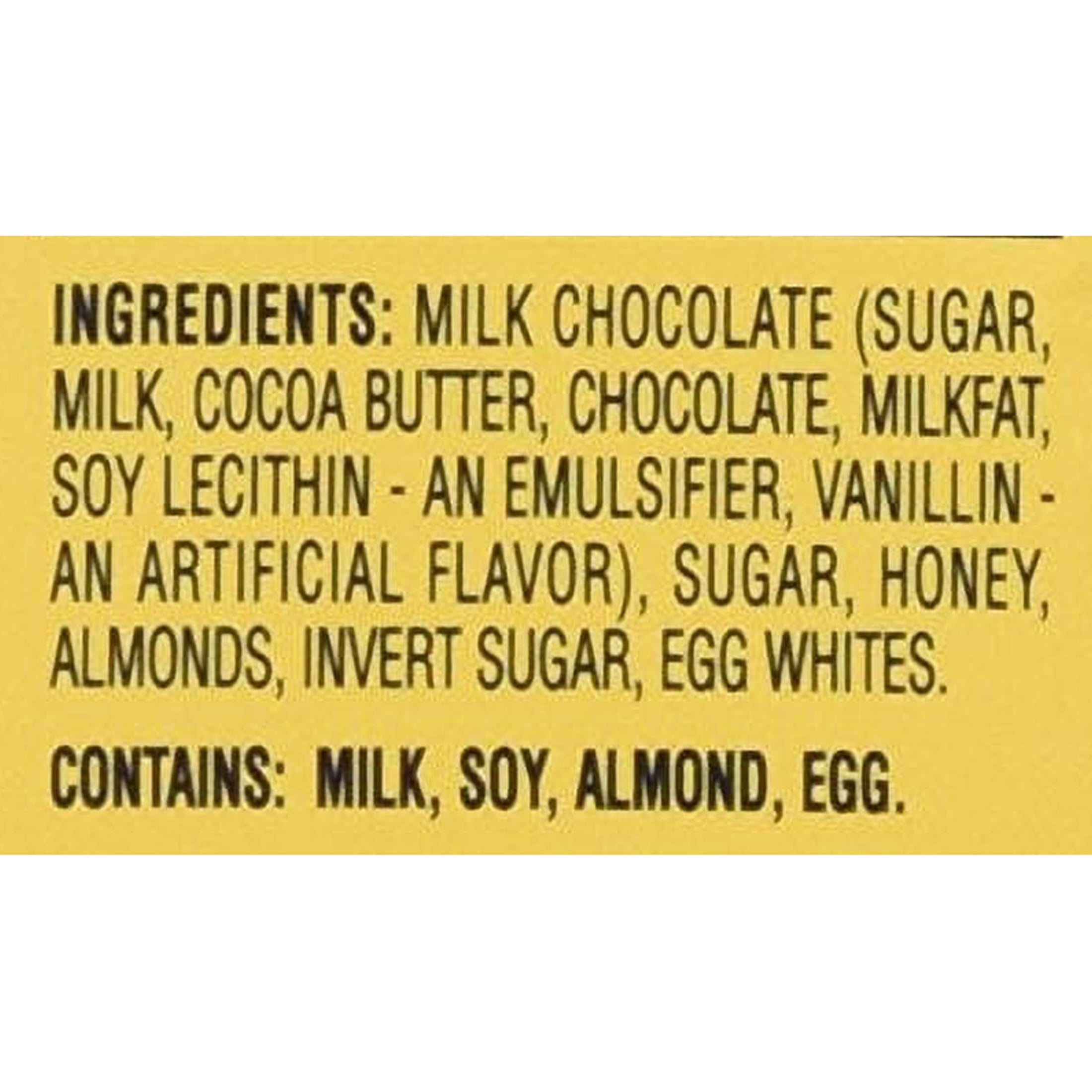 Toblerone Swiss milk chocolate with honey and Almond Nougat - 2 packs of 6 bars
