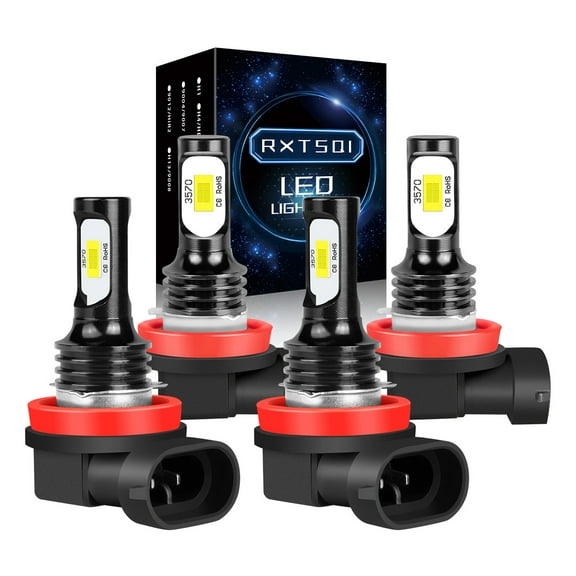 H11 H11 Led Headlight Bulbs for Chevy Captiva Sport 2012-2015 Hi/Low beam 6000K White