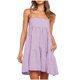 thumbnail image 1 of Vestido de Camisa Cuadrada para las Mujeres A-Línea Correas de Hombro Mini con Borde de Volantes, Vestido de Bolsillo Lateral Casual para Primavera Verano Otoño Diario Y Fiesta, 1 of 8
