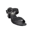 thumbnail image 1 of SANDALIA CASUAL DE MUJER SINTETICO NEGRO MARCA LEON 8719, 1 of 4