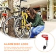 thumbnail image 4 of 1 Ensemble Verrou de Frein à Disque Alarme Sonore Verrou Cadenas de Roue de Vélo avec Câble de Rappel, 4 of 5