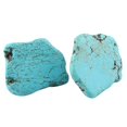 thumbnail image 6 of Wwxuanke Natural Turquoise Light Luxury Brass Knobs Minimalist Naturalism Drawer Cabinet Door Knobs Hole Handle Pulls 2 Pcs, 6 of 7