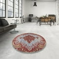 thumbnail image 4 of Ahgly Company Machine Washable Indoor Rectangle Traditional Tan Brown Area Rugs, 2' x 5', 4 of 7