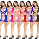 thumbnail image 1 of Ropa interior sexy de malla sexy con perspectiva de jacquard y malla con fugas en los hombros, 1 of 5
