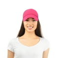 thumbnail image 5 of DALIX Solid Blank Trucker Hats Caps (2 for 1 Deal) in Hot Pink, 5 of 6