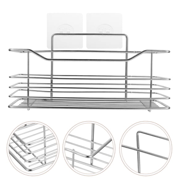 VERDANVERSE Estante Organizador Para Ducha Y Cocina Con Bordes Suaves Y Superficie Plana