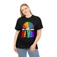 thumbnail image 2 of Be You LGBT Love Live Be Happy Rainbow LGBT Pride Month Plus Size Tops for Women, 2 of 8