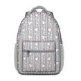 thumbnail image 1 of Sports Competition Print Backpack for Teens - Waterproof & Lightweight Student Backpack - Breathable Shoulder Straps for Baseball, Soccer, Football, 1 of 6
