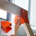 thumbnail image 1 of Support de Cheval pour Scie de Menuiserie, Support de Cheval pour Scie Présentoir 2 Pcs Acier Laminé à Froid Réglable Grand Application pour Supports Décoratifs Connexions, 1 of 7