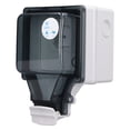 thumbnail image 3 of IP66 Outdoor Waterproof Socket, APP Control Wifi Smart Plug Dustproof EU Plug 110-250V With PC Flame Retardant Shell For Home, 3 of 7