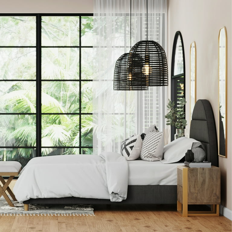 Arch platform bed frame outlet