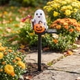thumbnail image 7 of Solar Ghost Pumpkin Garden Stake Light, Waterproof Automatic LED Halloween Decoration for Yard Courtyard Patio and Pathway, 7 of 7