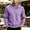Purple, variant on Xdegoge Cropped Sweatpants Men Elastic Waist Casual Relaxed Fit Capri Pants Knee Length Shorts with Pockets Lightweight Workout Gym Lounge Athletic Bottoms