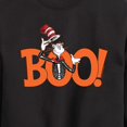 thumbnail image 3 of Dr. Seuss - Boo Cat - Toddler And Youth Crewneck Fleece Sweatshirt, 3 of 6
