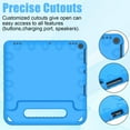 thumbnail image 5 of BMOUO Kids Case for Onn 10.1 Pro Tablet 2020 (Model:100003562),Shockproof Light Weight Convertible Handle Stand Kids Case for Onn 10.1 inch Pro Android Tablet 2020 (JUST for Onn 10.1 PRO),Blue, 5 of 8