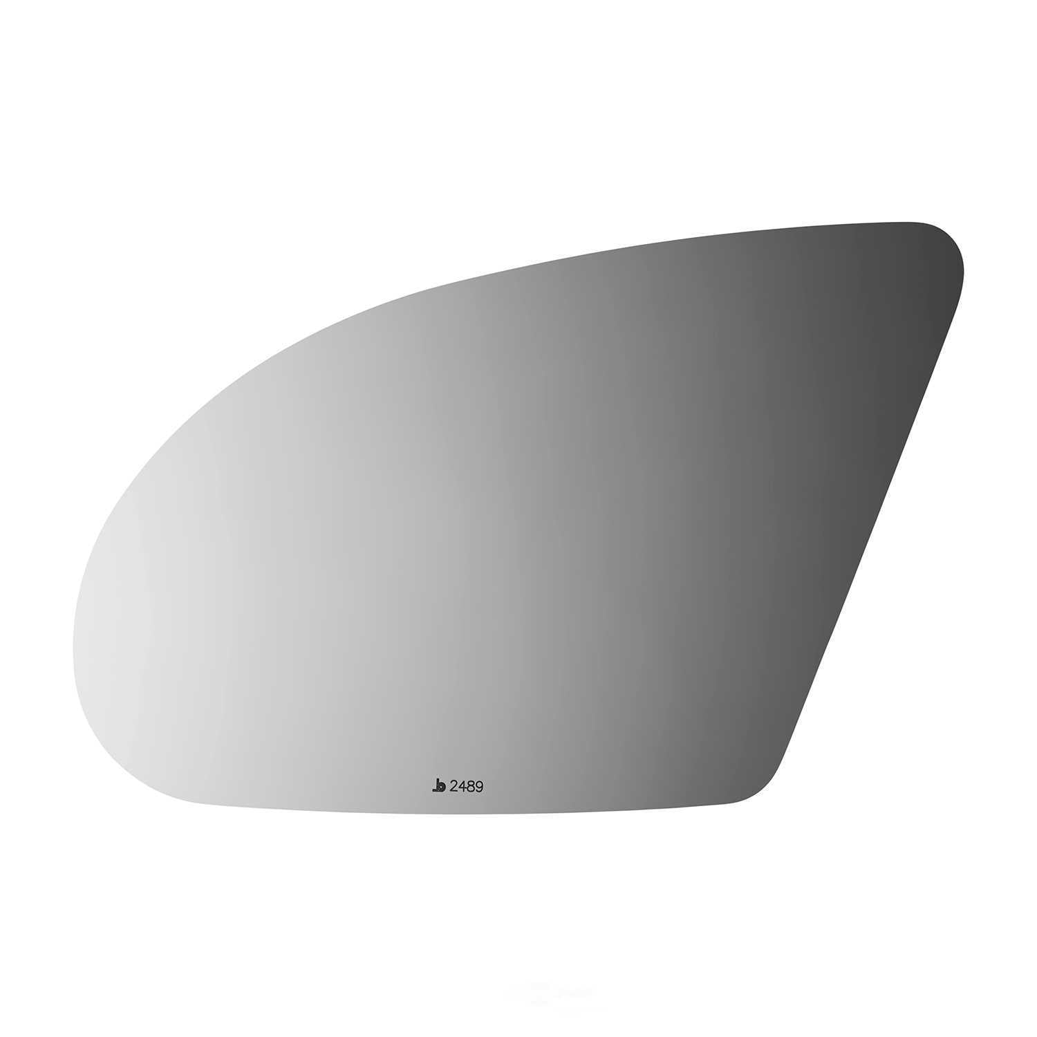 Burco Side View Mirror Replacement Glass - Clear Glass - 2489