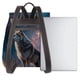 thumbnail image 3 of Easygdp Night Sky Wolf Mochila de Cuero para Mujeres, Bolso de Hombro, Bolsos de Mano de Moda para Trabajo y Viajes, 3 of 4