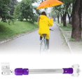 thumbnail image 4 of Estrela soporte extensible para paraguas para exteriores, soporte para bicicleta eléctrica, cochecito (púrpura), 4 of 8