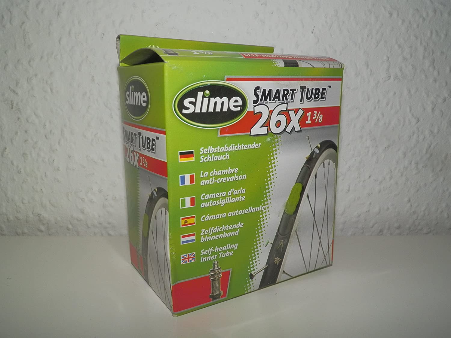 Slime Smart Tube Self Healing Inner Tube 26X 1 3 8 Walmart