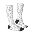 thumbnail image 3 of Balery Sea Turtle Printed Novelty Socks Men's Women's Crew Socks Sports Socks Knee High Socks Cotton Socks Quirky and Cool Socks, 3 of 9