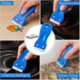 thumbnail image 3 of Glass Stove Top Scraper and Non Abrasive Cook Top Scrubbing Pads Kit for Kitchen,Paint Removal and, 3 of 5