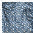 thumbnail image 4 of Soimoi Pure Silk Blue Fabric By the Yard - 42 Inch Wide - Florals Print Fabric - Elegant and Timeless Patterns for Fashion and Home Decor Printed Fabric, 4 of 6