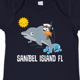 thumbnail image 4 of Inktastic Sanibel Island Florida Dolphin Boys or Girls Baby Bodysuit, 4 of 5