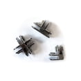 thumbnail image 4 of Glass Cube Connectors for 3/16" Thick Glass, 2 Way Glass Cubby Display Joiner, Chrome, 50 Pack, 4 of 6