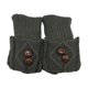 thumbnail image 4 of 1 par de calentadores de piernas de punto, medias de invierno cálidas para mujer, puños de botas gris oscuro, 4 of 9