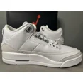 thumbnail image 3 of Jo r-dan 3 Retro Pure Money White/Silver Sneakers CT8532-111 Men’s Size 15, 3 of 6