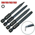thumbnail image 5 of Wuweikeji 1 Pcs 65mm SQ 0/1/2/3 Square Head Screwdriver Bit 6.35mm Hex Shank Strong Magnetic Electric Screwdriver Bits Hand Tool SQ0 SQ1SQ3-Screwdriver Bit, 5 of 6