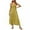 Yellow, variant on Bigersell Tee Shirt Dresses for Women Bohemian Spaghetti Strap Smocked Tiered Long Beach Sun Dresses Sleeveless Solid Maxi Dress Women's Plus Bodycon Dress Style 42378, Female High Low Dresses Navy XL