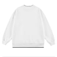 thumbnail image 3 of asjyhkr Chandails pour Hommes Grande Taille Col Rond Manches Longues 2 en 1 Chandail à Enfiler Entraînement Gym Course T-Shirts,L-4TG, 3 of 5