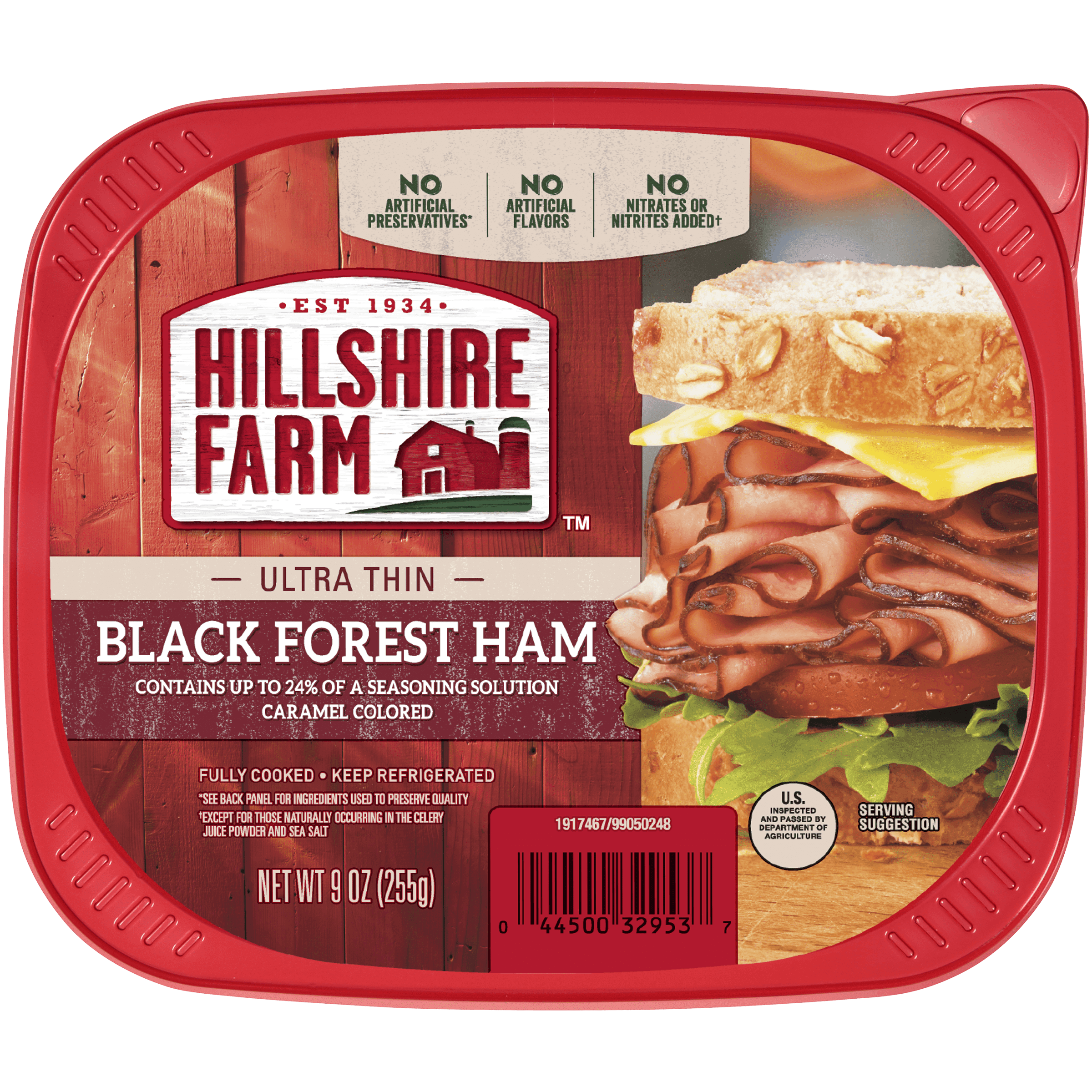 Hillshire Farm® Ultra Thin Sliced Lunchmeat, Black Forest Ham, 9 oz