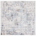 thumbnail image 2 of SAFAVIEH Bel Air Faith Abstract Area Rug, Gray/Blue, 6'7" x 6'7" Square, 2 of 11