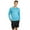 Ocean Blue, variant on Men’s L/S Hybrid II UPF 50+ Sun Shirt, Crew Neck, Long Sleeve, Athletic (Men’s)