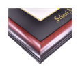 thumbnail image 2 of Campus Images GA973GED-1714 17 x 14 in. Georgia State University Gold Embossed Diploma Frame - Satin Mahogany, 2 of 2