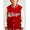 Red, variant on Boys Varsity Baseball Jacket Color Block Letter Embroidered Button Bomber Coat for Teen Boys 7-15 Years
